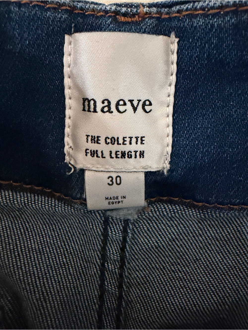 THE COLETTE FULL-LENGTH WIDE-LEG JEANS BY MAEVE - Picture 5 of 6